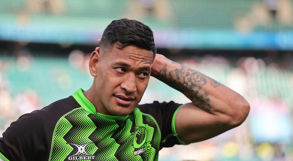 Israel Folau will miss the Rugby World Cup