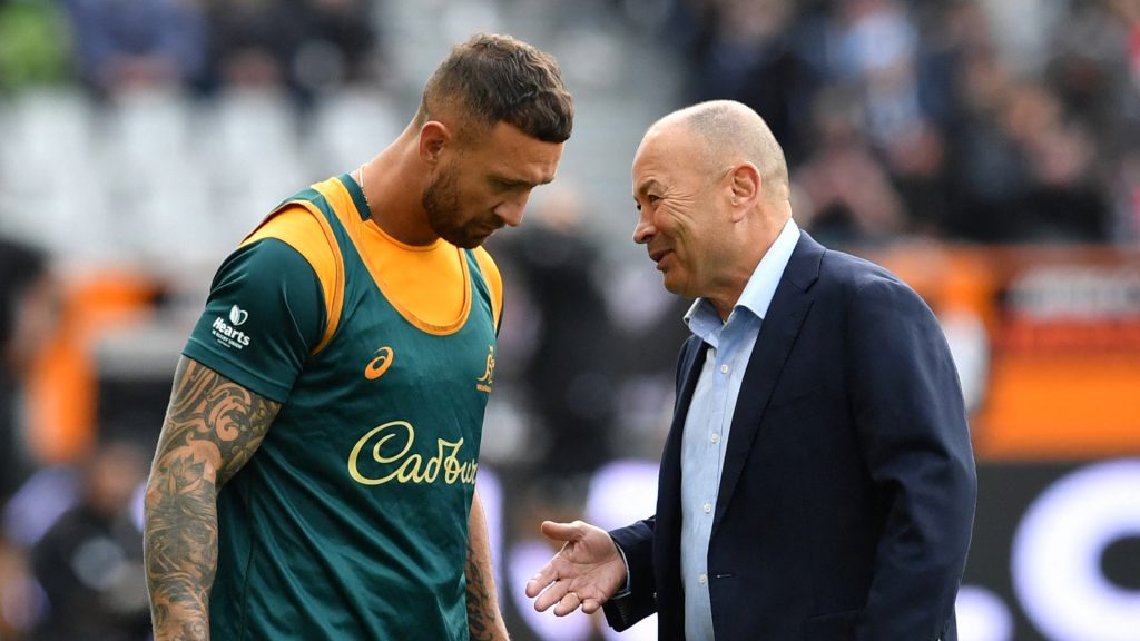 ‘He’s very upset’: Dropped Wallaby Quade Cooper rejects Eddie Jones’ calls