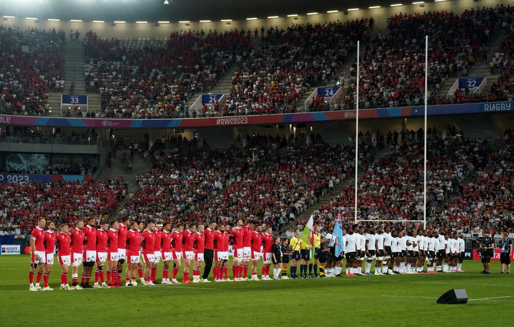 Rugby World Cup step in after anthem criticism
