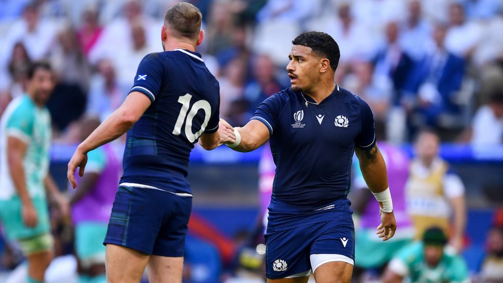 What Scotland centre Sione Tuipulotu makes of facing his father’s country Tonga