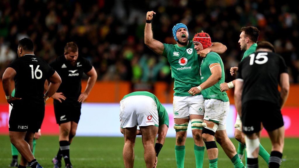 ‘We’ve done it in New Zealand’: Ireland coach fires warning to All Blacks