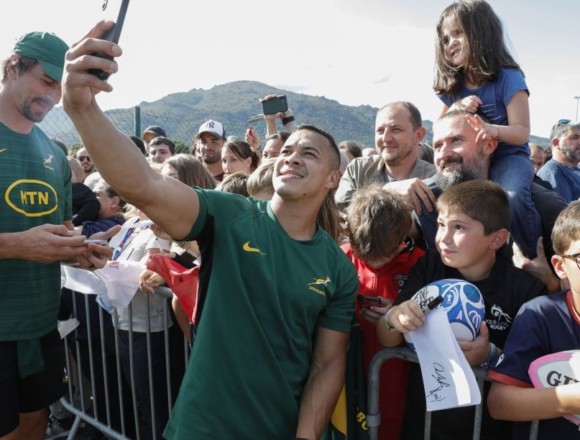 Springboks arrive in Toulon after 10.5 hour ferry trip