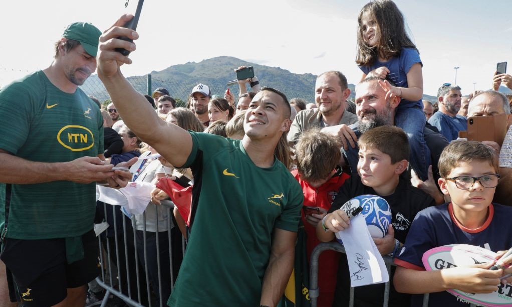 Springboks arrive in Toulon after 10.5 hour ferry trip