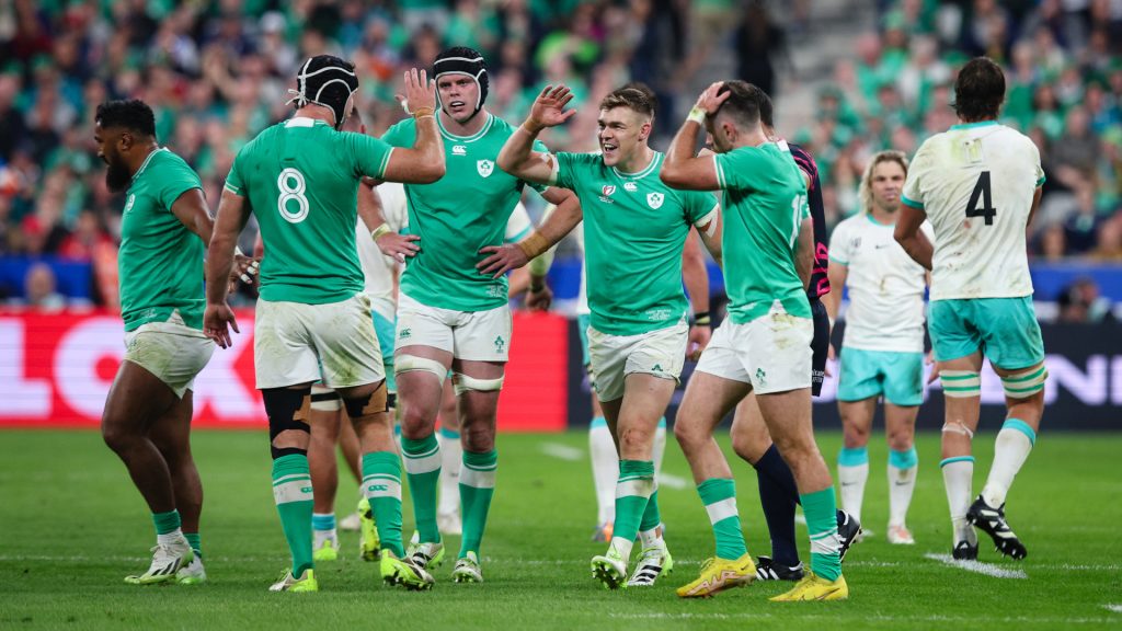 Ireland hold on for epic win over Springboks at Rugby World Cup
