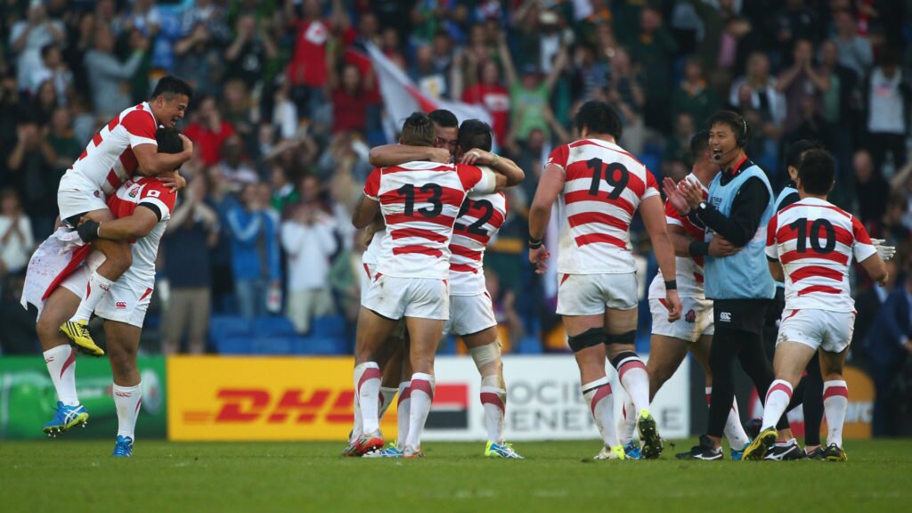 Japan’s first big upset at the Rugby World Cup