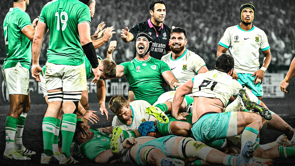 Ireland use their breakdown smarts to outwit Springboks in clash of the titans