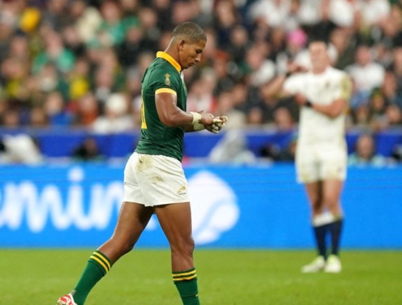 Manie Libbok thrown World Cup final lifeline by Nienaber after first-half axing
