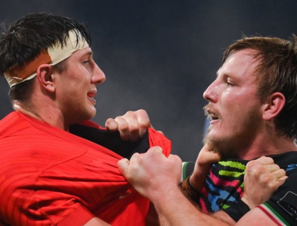 Thomas Ahern’s last-gasp try earns Munster draw at Benetton