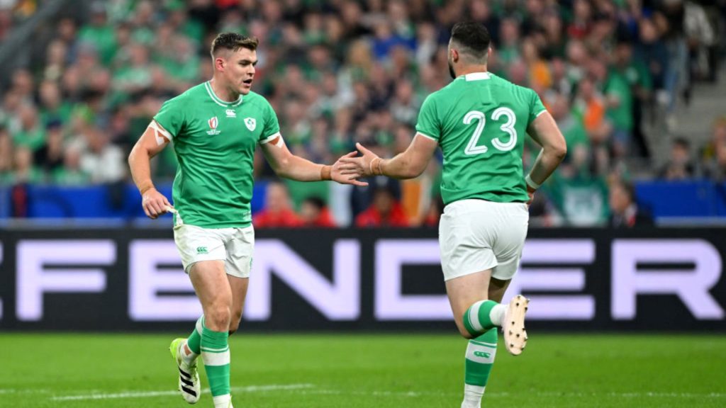 Ireland centre’s World Cup hangs  in the balance