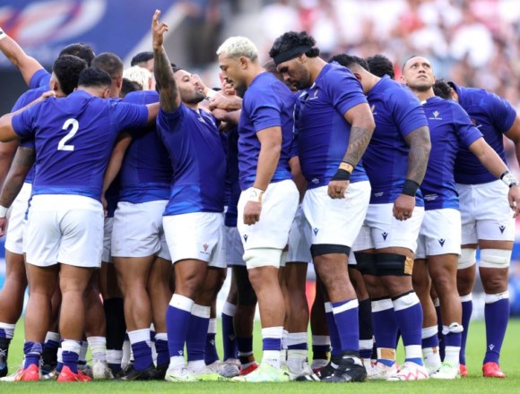 ‘The cruel nature of sport’: Samoa coach’s ‘heart breaks’ after England loss