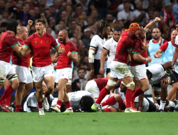 Portugal shock Fiji for first ever World Cup win