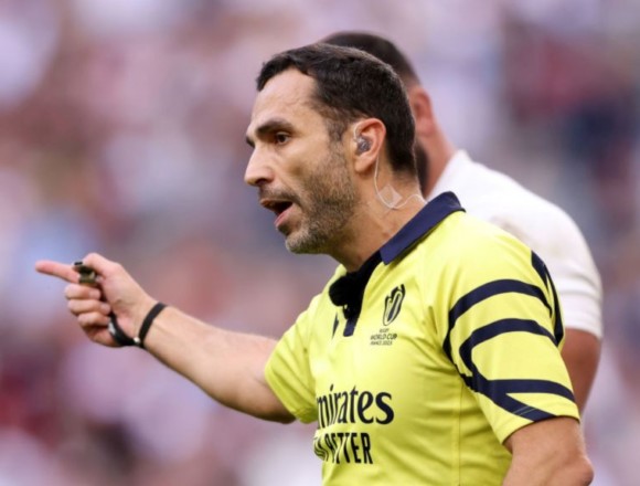 Referee change confirmed for England and South Africa semi-final