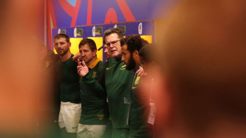 The rousing speech Rassie Erasmus gave South Africa bench while losing to England
