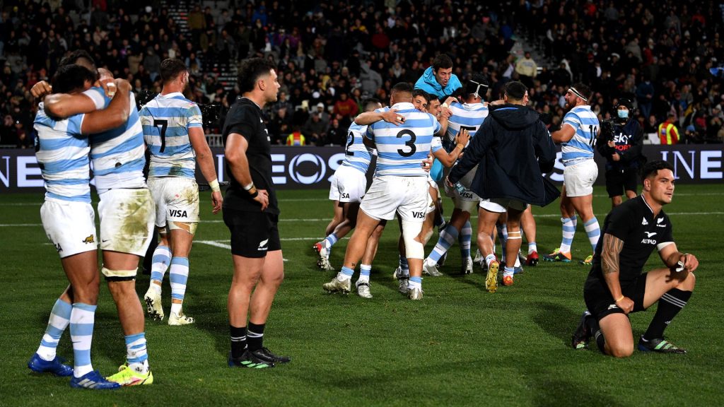 ‘We’ll see’: Argentina using last year’s win over New Zealand as semi-final inspiration