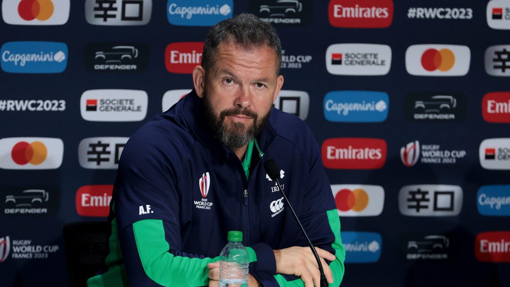Andy Farrell lands coach of the year despite Ireland quarter final exit