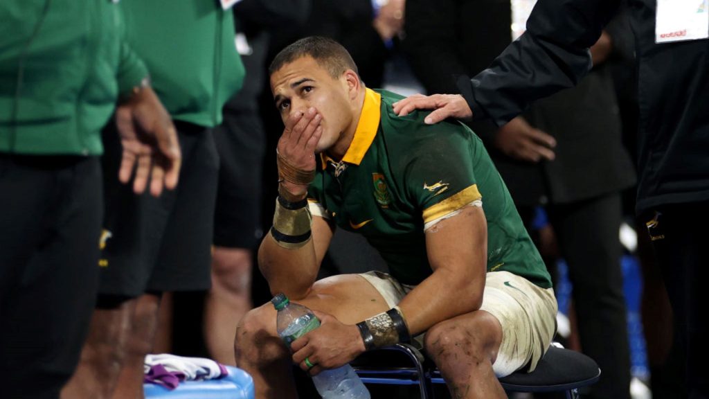 Cheslin Kolbe reveals what went through his mind during World Cup final yellow card