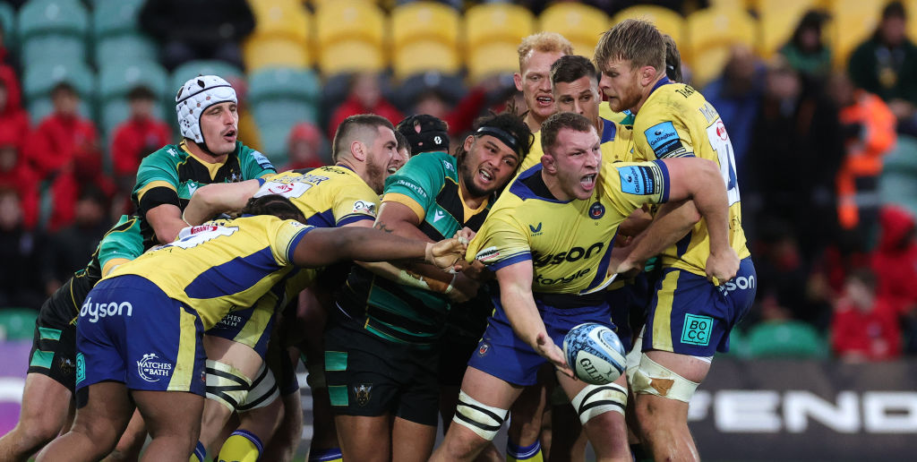 Northampton keep their nerve to hold off Bath and claim place in top four