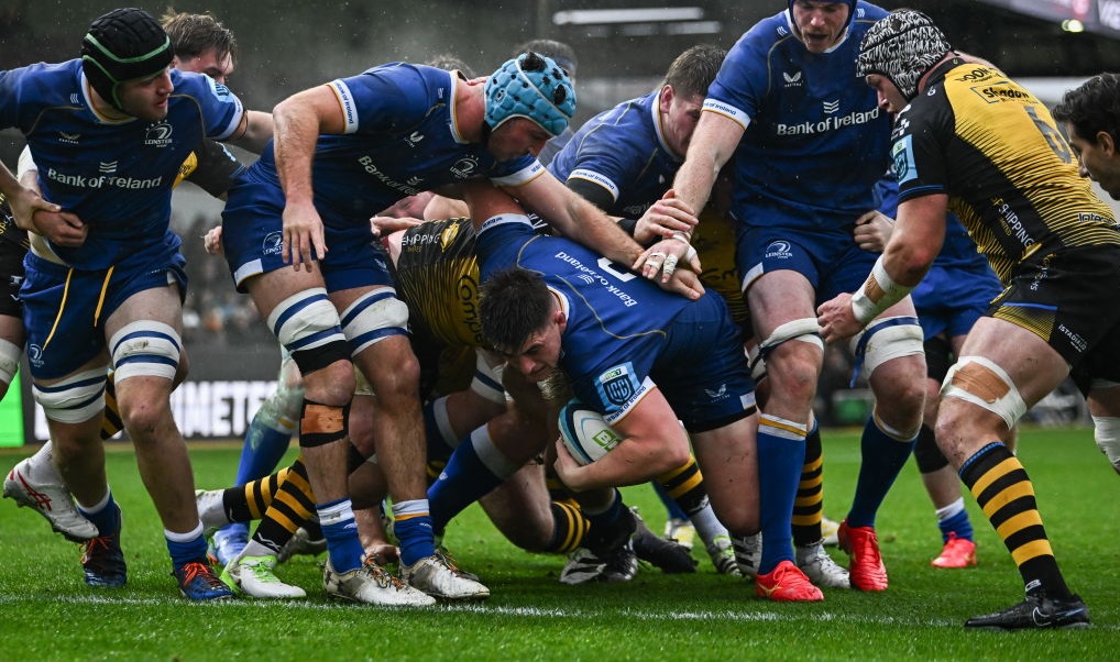 Ugly red card incident mars Leinster win over Dragons