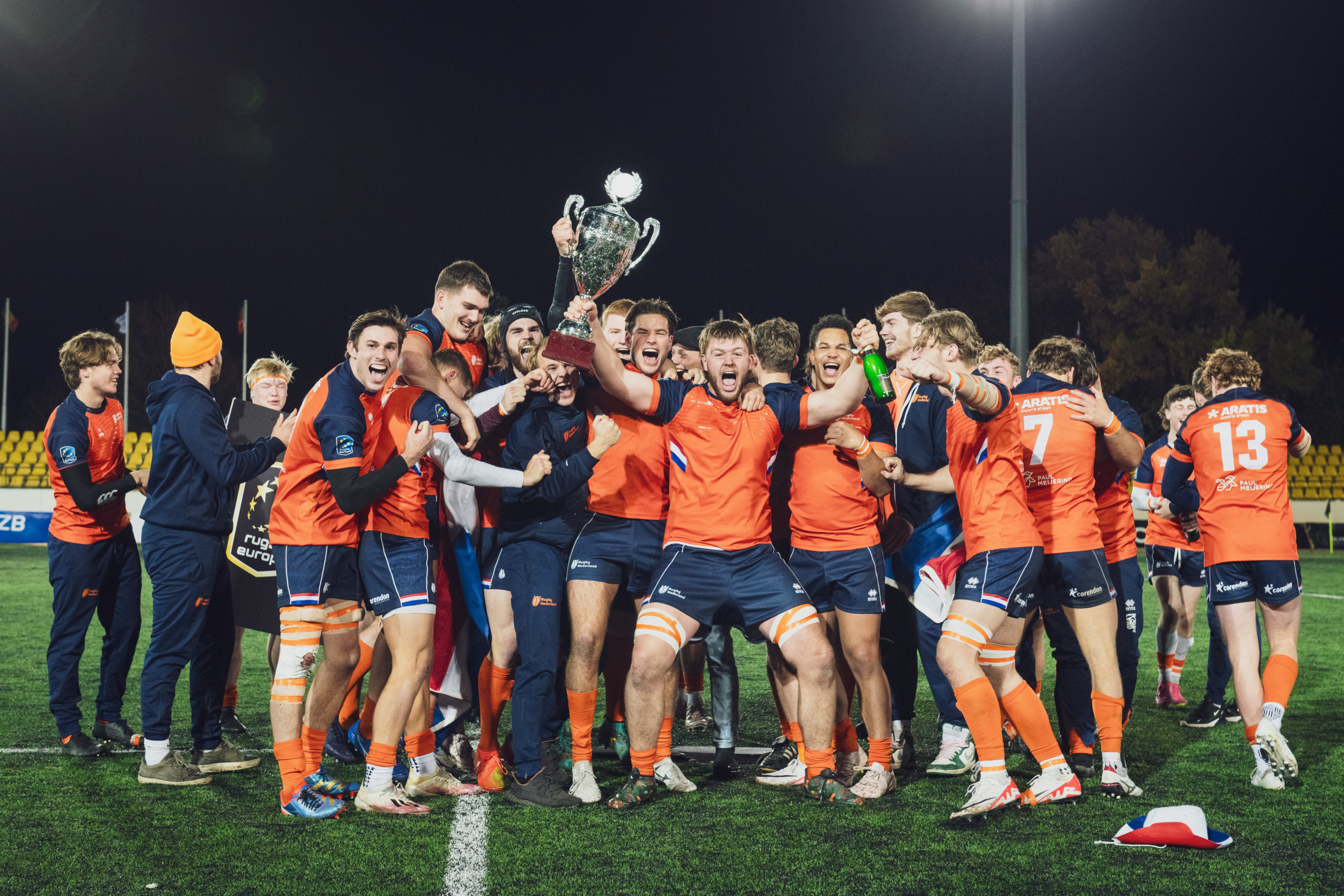 Les Pays-Bas qualifiés pour le World Rugby U20 Trophy 2024
