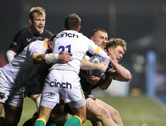 Saracens’ five-match winning streak is ended by gritty Northampton