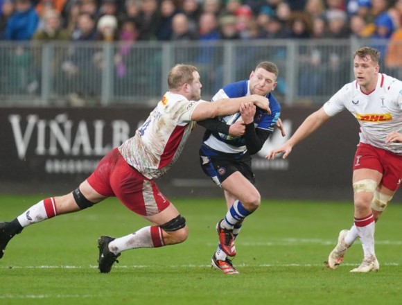 Bath top table at Christmas with hard-fought victory against Harlequins