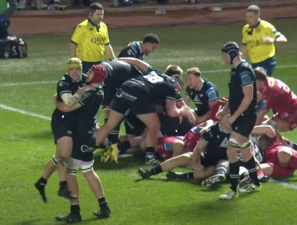 Ospreys snatch bonus point from Scarlets to complete double victory