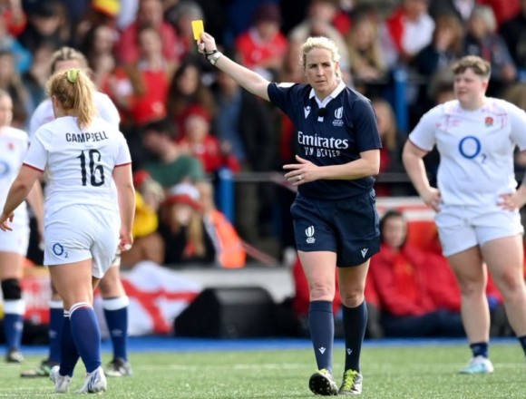 History-making referee Joy Neville announces her retirement