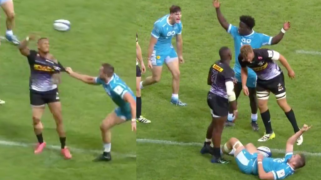 ‘Complete brain fade’: Crazy in-goal pass ends in disaster for Stormers