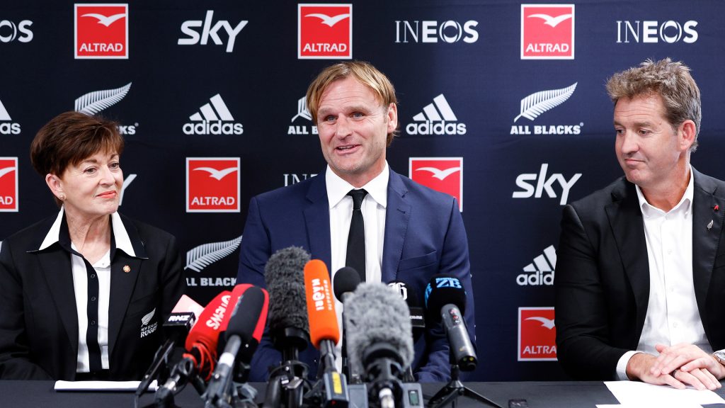 All Blacks head coach Scott Robertson will have frightened his employers already
