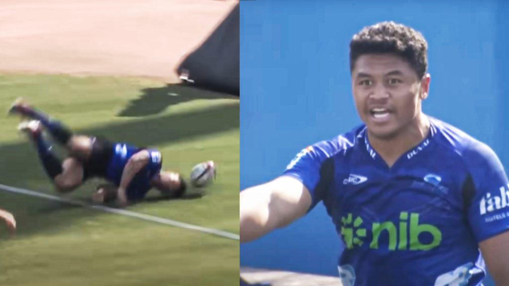 Watch: Caleb Clarke’s superman try has to be seen to be believed