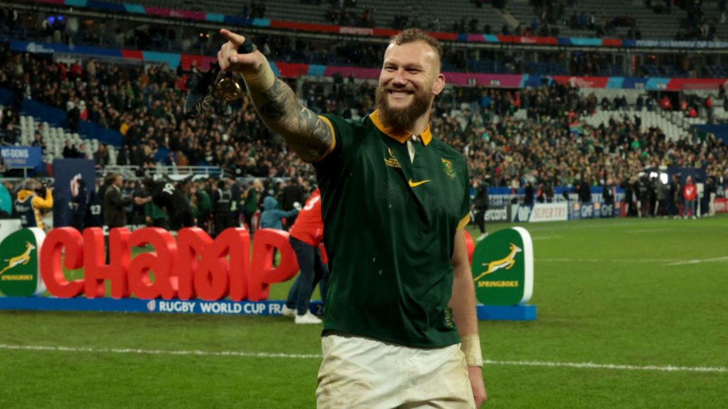 RG Snyman to play first match since World Cup final