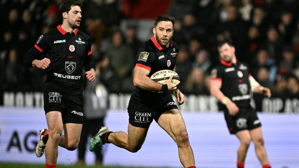 Watch: Toulouse No9 bags four tries in first game without Dupont