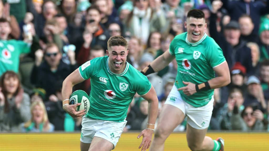 Routine win keeps Ireland on track for back-to-back Grand Slams
