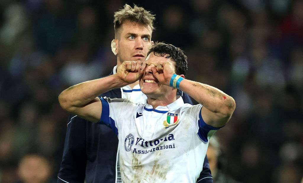 Paolo Garbisi apologises for missing the late chance to make history for Italy