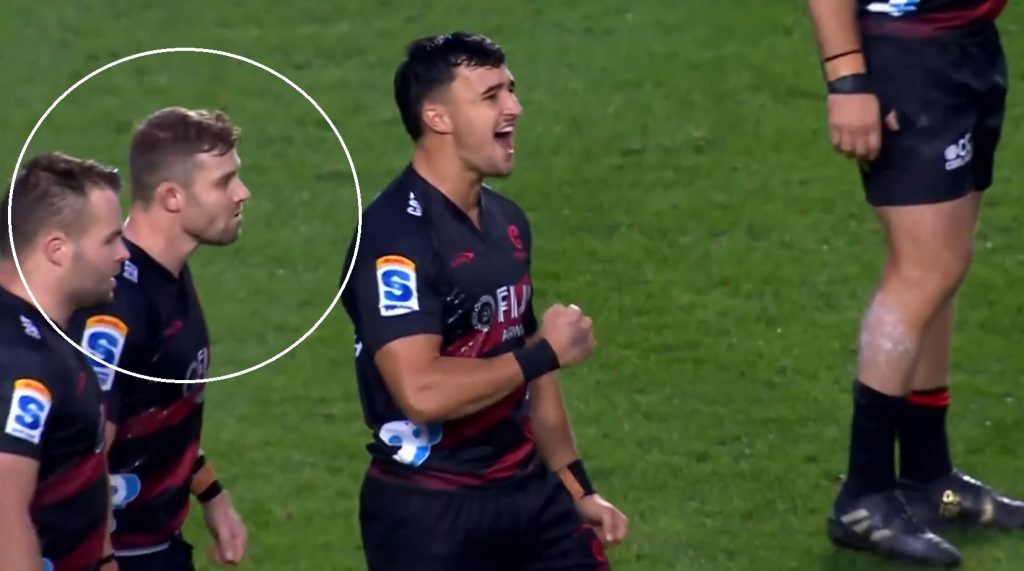 Watch – Crusaders full back Leigh Halfpenny faces Munster with haka